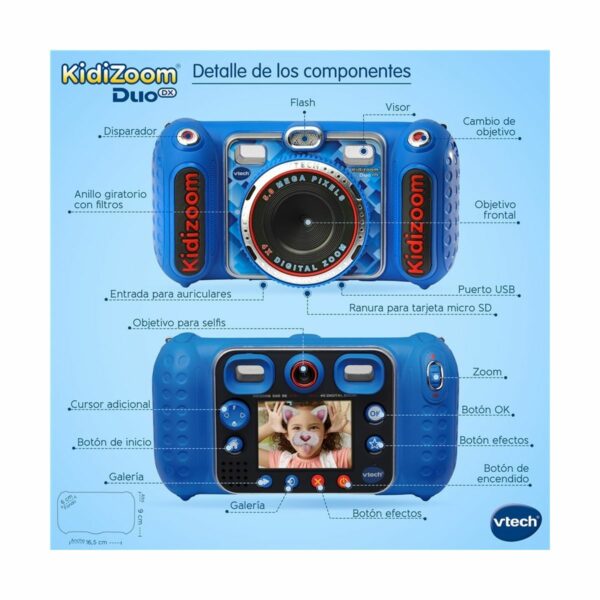 Kidizoom duo FX 12 en 1 Blau - Imatge 3