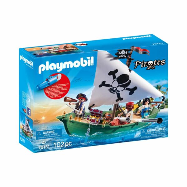 Barco pirata amb motor 70151