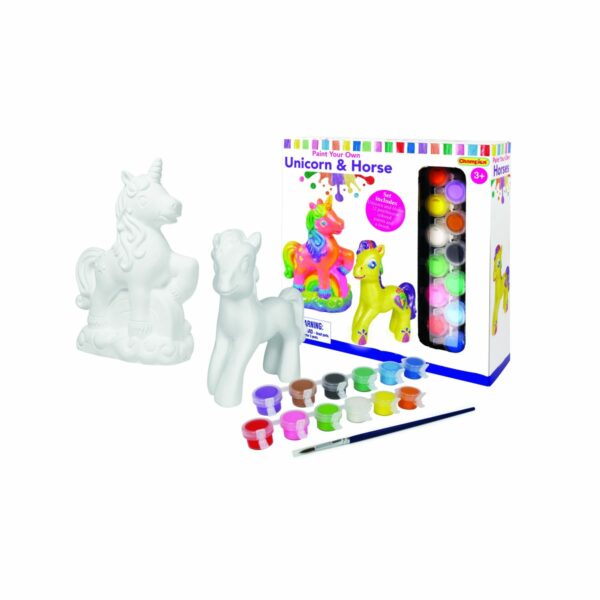 Pinta el teu cavall i unicorn