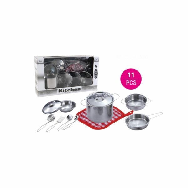 Accesoris de cuina inox 11 peces