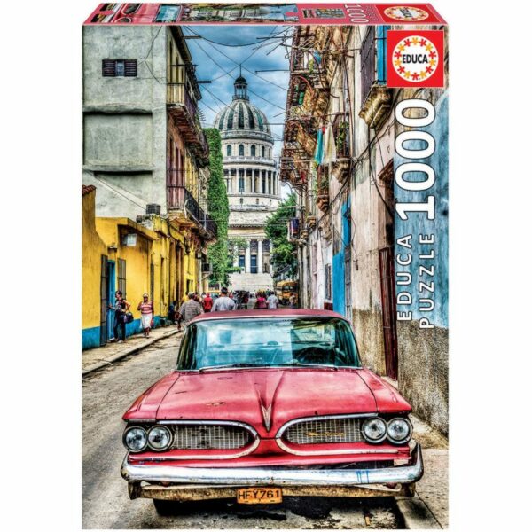 Puzle 1000 Cotxe a la Havana