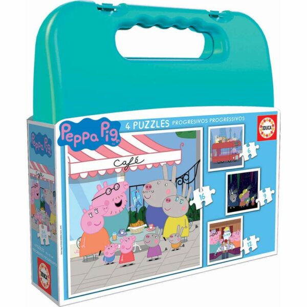 Puzle Maletín Papa Pig