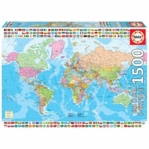 Puzle 1500 Mapa mundi