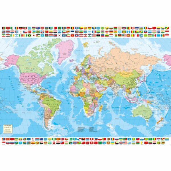 Puzle 1500 Mapa mundi - Imatge 2