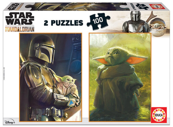 Puzle 2x100 Baby Yoda