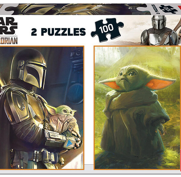 Puzle 2x100 Baby Yoda