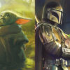 Puzle 2x100 Baby Yoda - Imatge 2