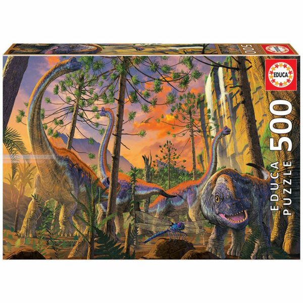 Puzle 500 Dinosaures