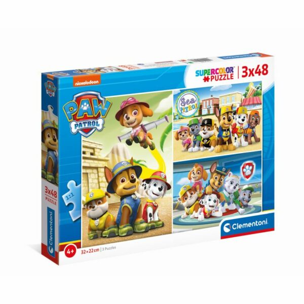 Puzle 3X48 Paw Patrol