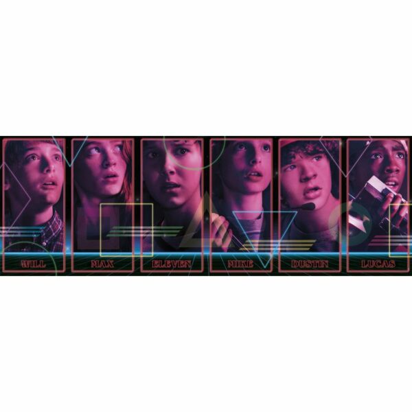 Puzle 1000 Panorama Stranger Things - Imagen 2