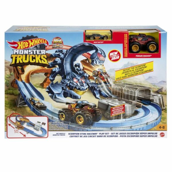Hot Wheels pista ataque escorpión