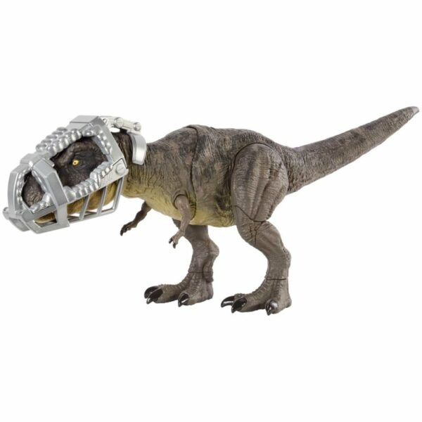 T-Rex pisa y ataca