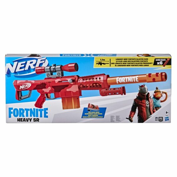 Nerf Fortnite Heavy sr Blaster - Imagen 2