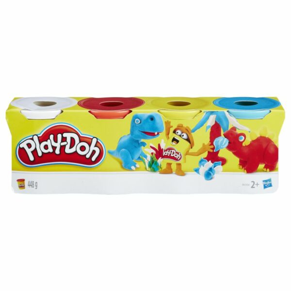 Plastilina Pack de 4 pots.