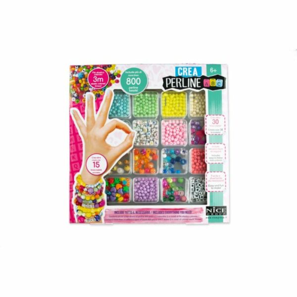 Perles ABC 800 peces