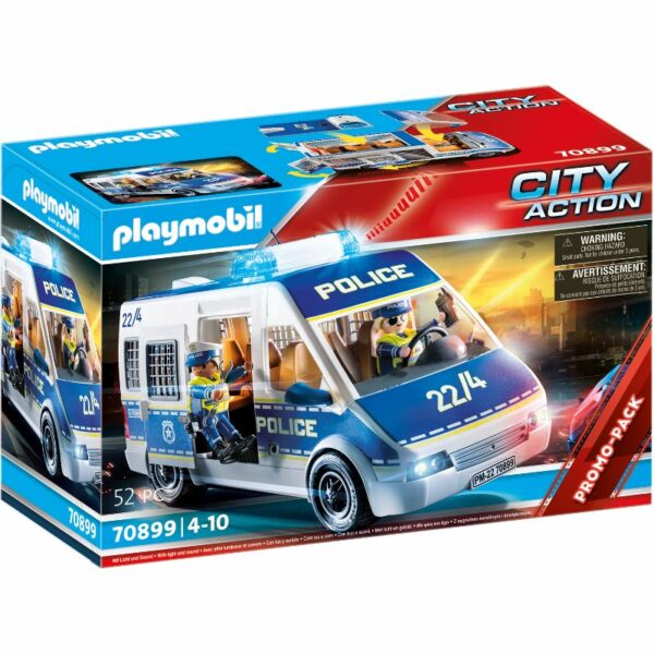 Cotxe de policia amb llum i so 70899