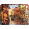 Puzle 1500 Atardecer en Venecia