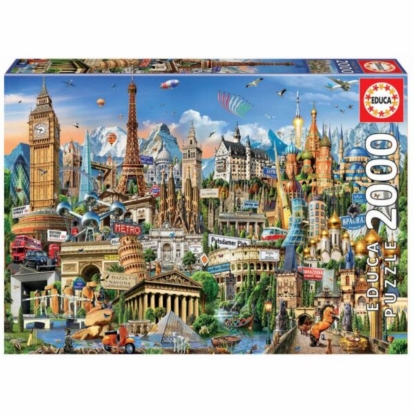 Puzle 2000 Símbols d'Europa