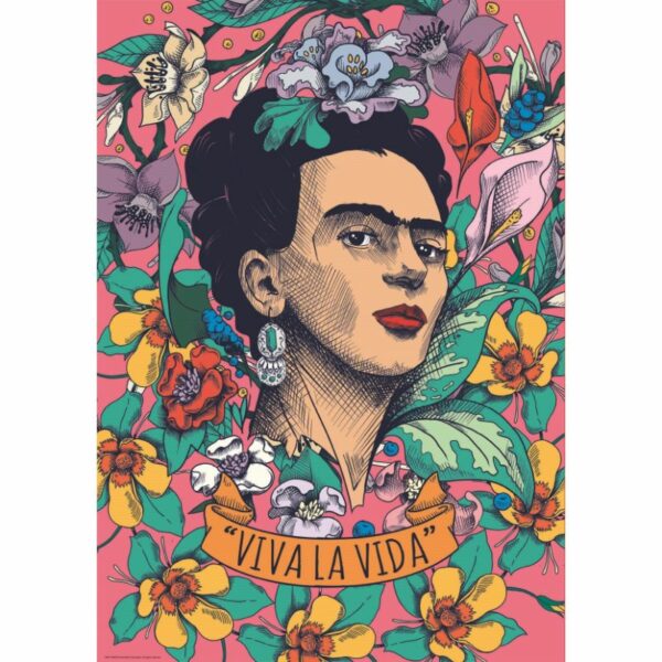 Puzle 500 Viva la vida Frida - Imatge 2