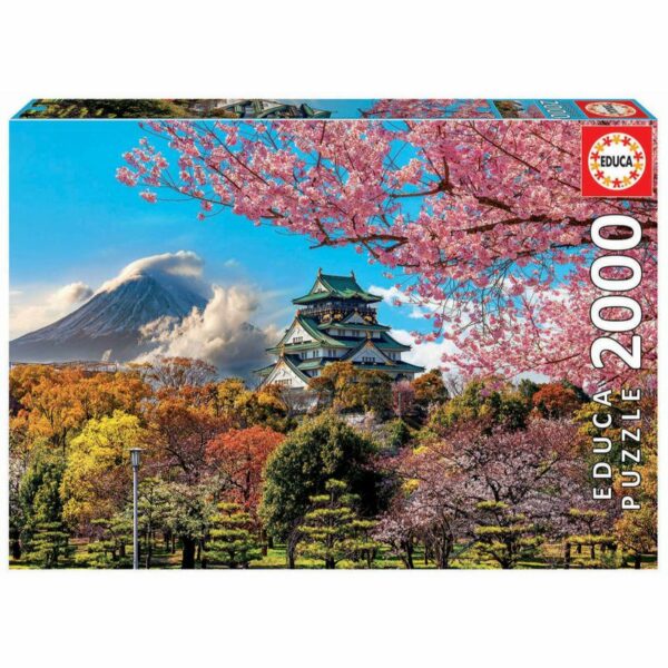 Puzle 2000 Castell d'Osaka Japó