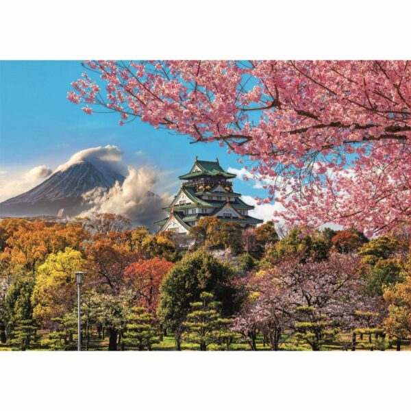 Puzle 2000 Castell d'Osaka Japó - Imatge 2