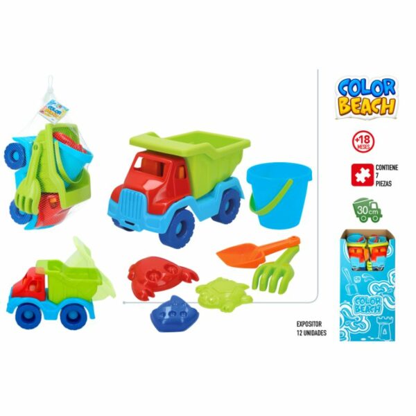 Set de platja amb camió