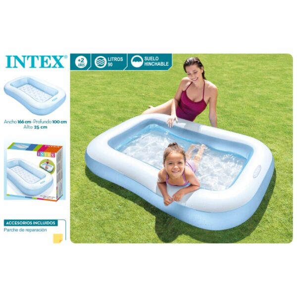 Piscina inflable rectangular