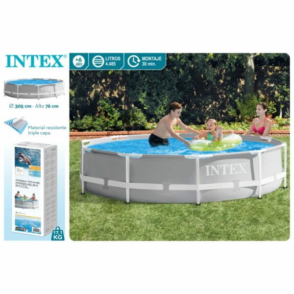 Piscina desmuntable 305x76 cm sense depuradora.