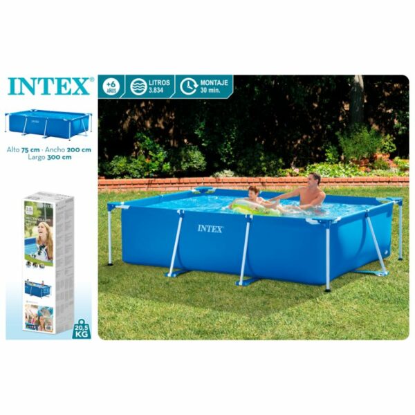 Piscina desmuntable 300x200x75 cm sense depuradora.