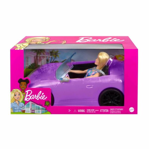 Barbie y su descapotable