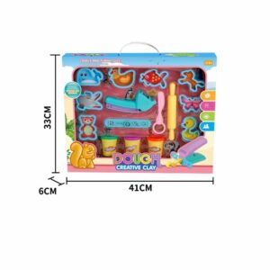 Set de plastilina con moldes