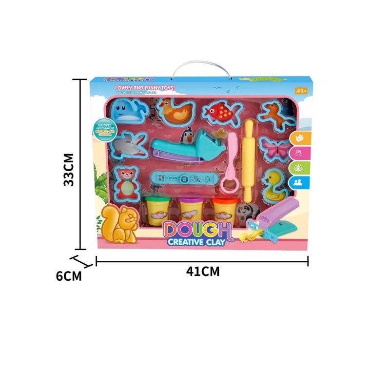 Set Moldes Plastilina Animales