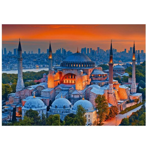 Puzle 1000 Mesquita Blava Istanbul - Imatge 2