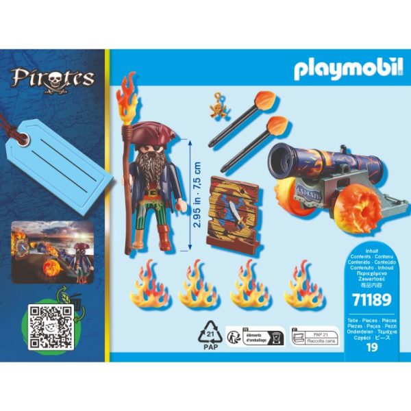 Pirata con el cañón 71189 - Imagen 4
