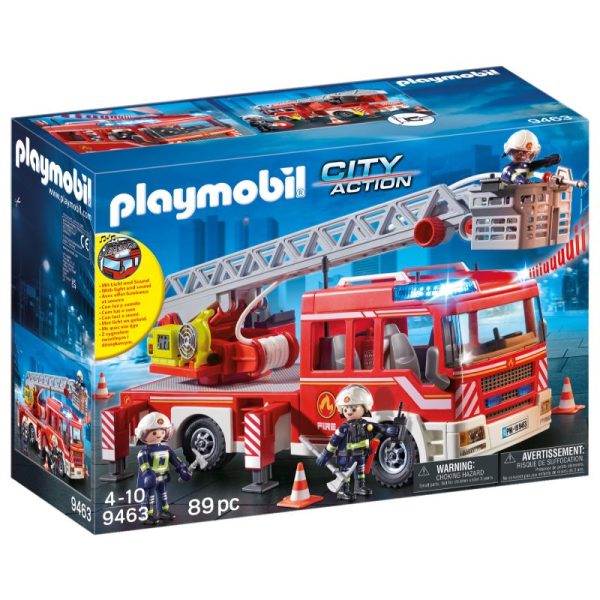 Camión de Bomberos con escalera 9463