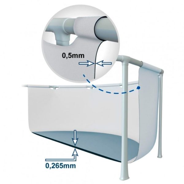 Piscina desmuntable 305x76 cm sense depuradora. - Imatge 5