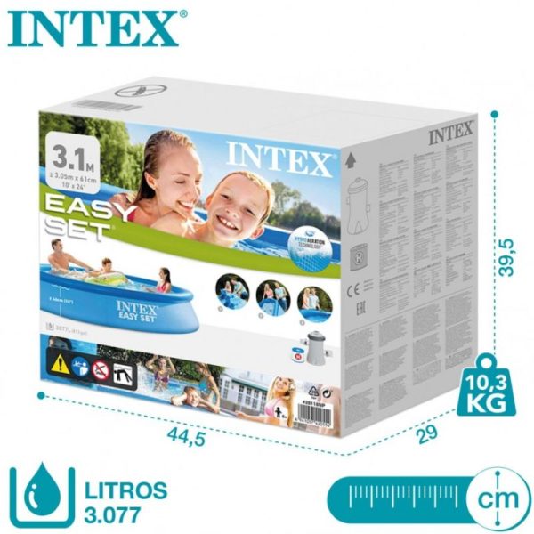 Piscina inflable 305x61 amb depuradora. - Imatge 3