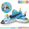 Avión hinchable con pistola de agua