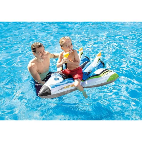 Avión hinchable con pistola de agua - Imagen 2