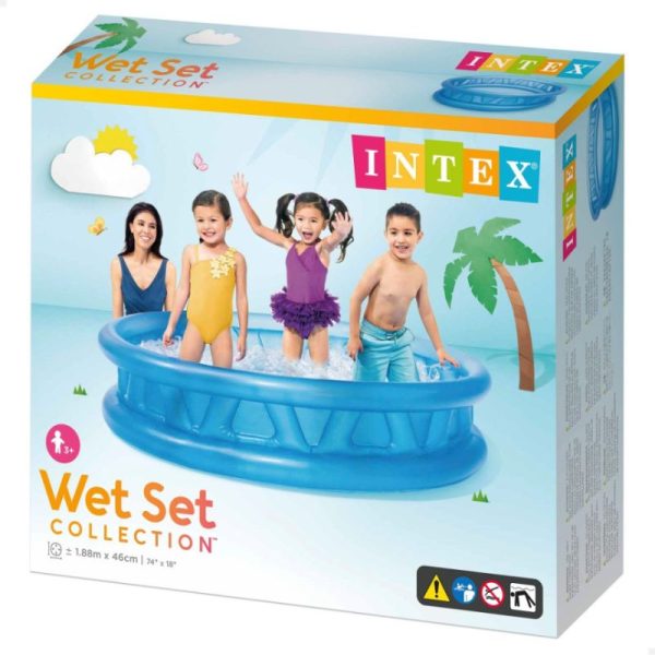 Piscina inflable rodona blava. - Imatge 3