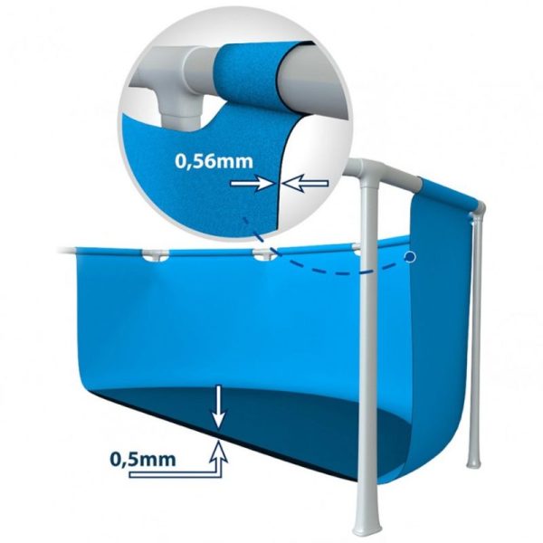Piscina desmuntable 300x200x75 cm sense depuradora. - Imatge 5