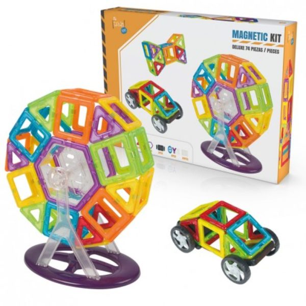 Magnetic Kid Deluxe 74 peces.
