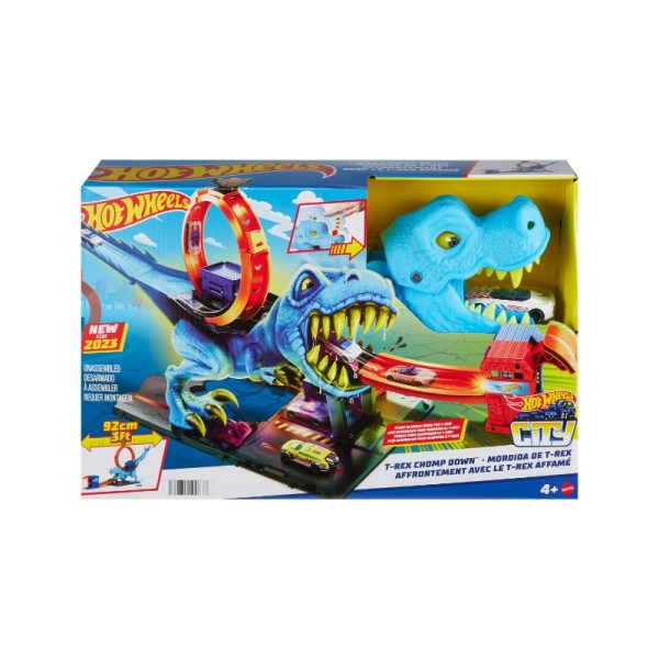 Hot Wheels desafío del T-Rex