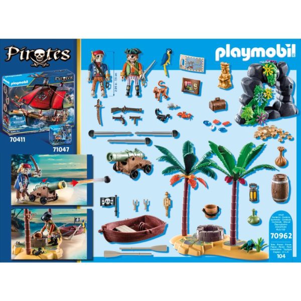 Illa del tresor pirata amb esquelet 70962 - Imatge 5