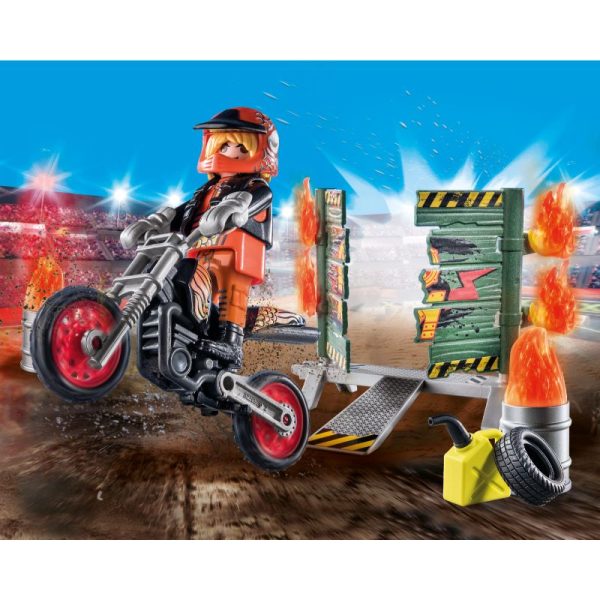 Stuntshow moto amb paret de foc 71256 - Imatge 2