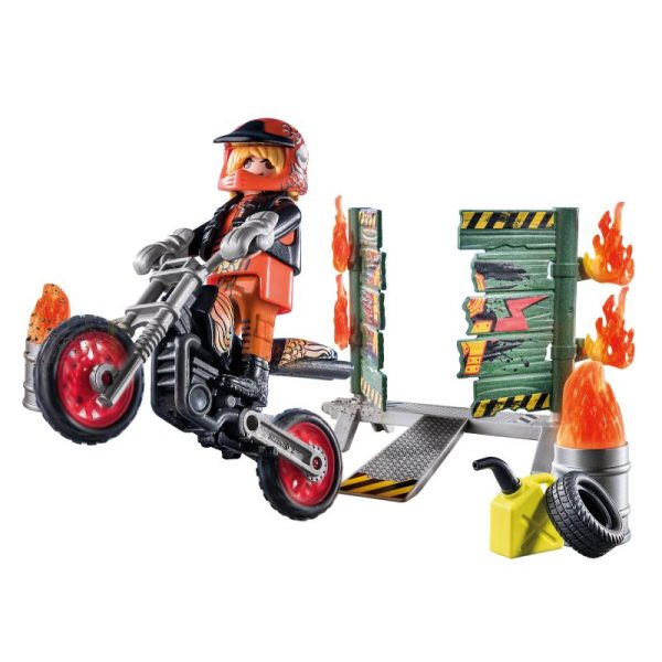 Stuntshow moto amb paret de foc 71256 - Imatge 3