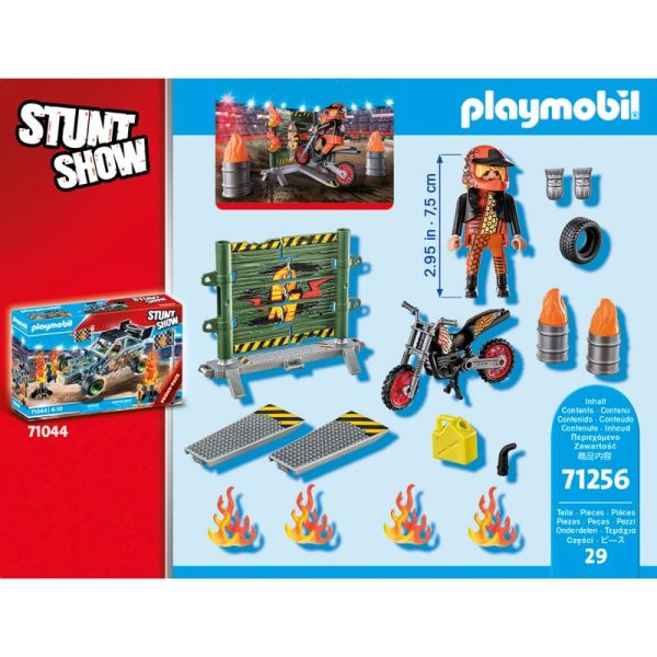 Stuntshow moto amb paret de foc 71256 - Imatge 5