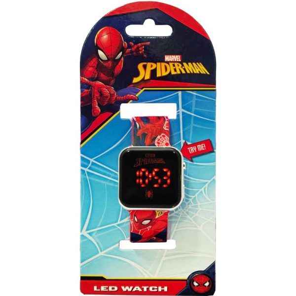 Rellotge led Spiderman