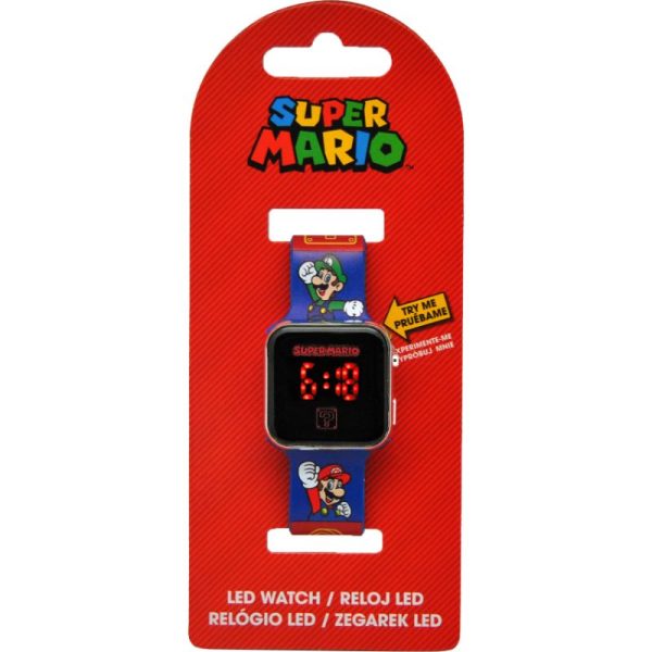 Reloj led Super Mario