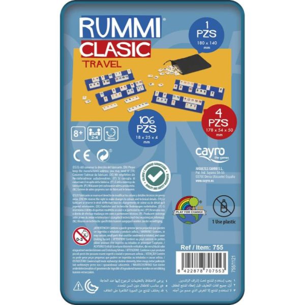 Rummi de viatge amb caixa metàl·lica - Imatge 3